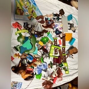 Playmobil Spirit DreamWorks Riding Free Playset lot Large